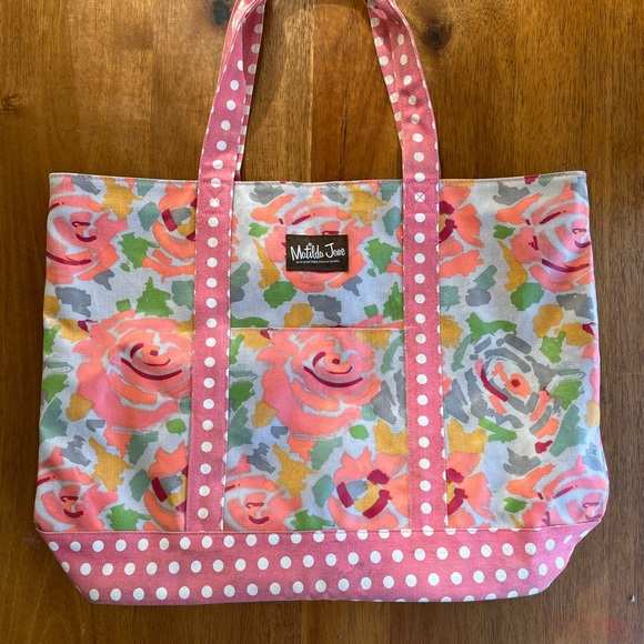 Matilda Jane Bags Guc Matilda Jane Tote Good Used Condition Due To Untreated Wear On Bottom